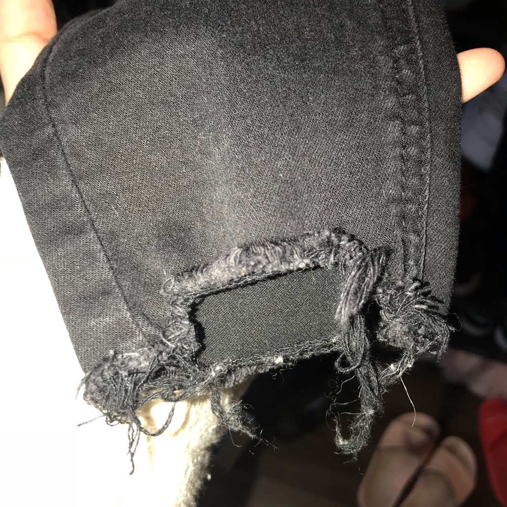 Black Ripped Jeans - Picture 5 of 6